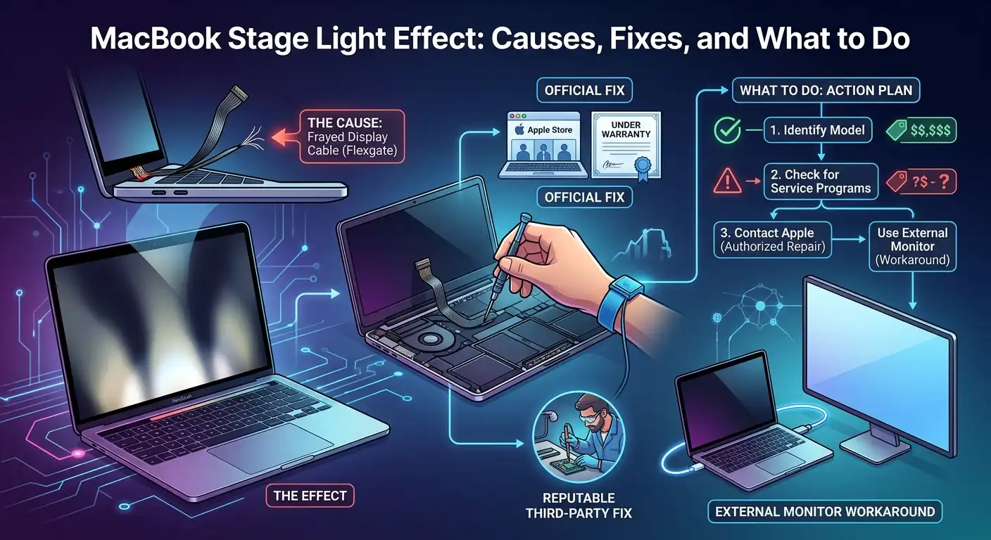 MacBook Stage Light Effect: Causes, Fixes, and What to Do 1 mac